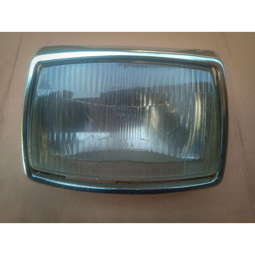 REFLEKTOR HEADLAMP HEAD LAMP HEADLAM LAMPU DEPAN SUZUKI RC100 RC 100 DK SPIRIT BLACK BRAVO