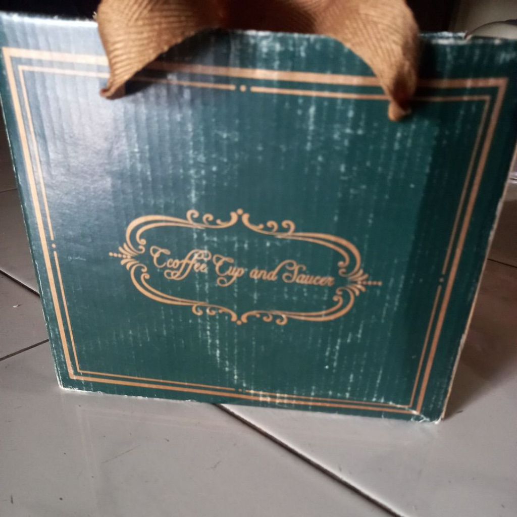 Coffee cup and saucer