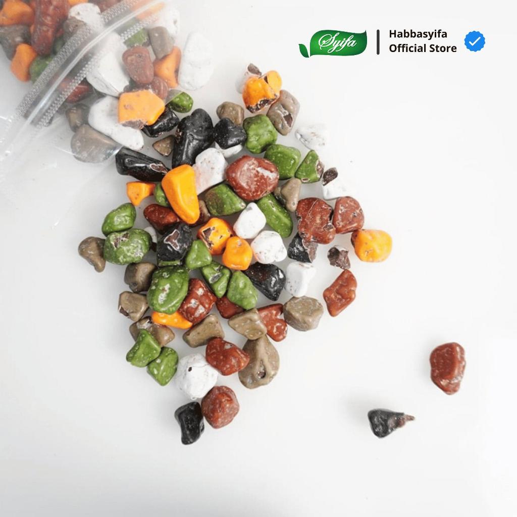 

Coklat Kerikil 1 Gram | Permen Coklat Arab Batu Original - Coklat Arab Import Coklat Parneo