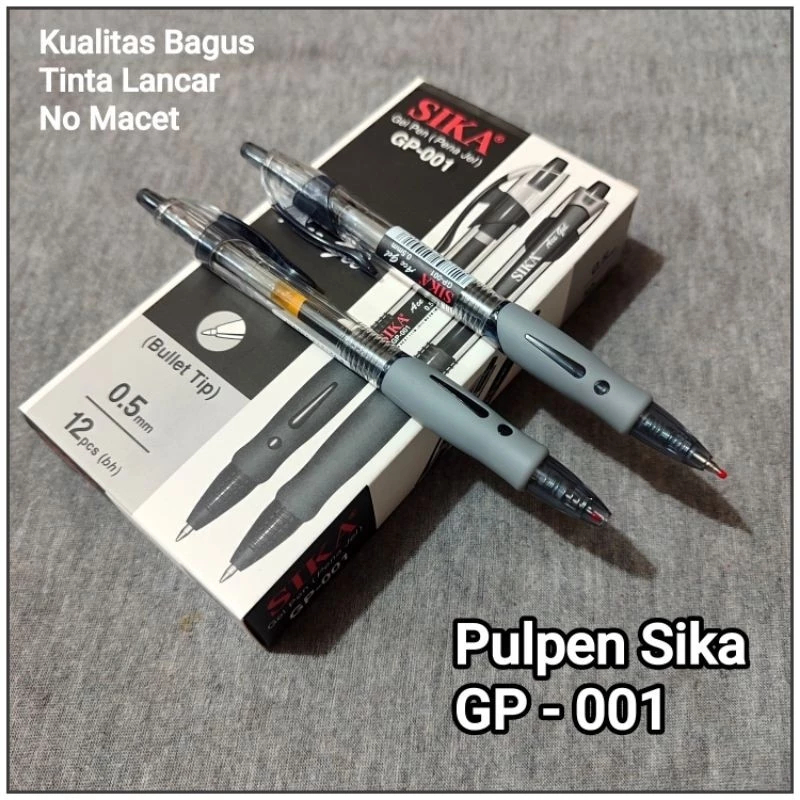 

12pcs BALLPOINT Sika GP-001 BOLPEN Joyko 265 PULPEN Viral Grosir