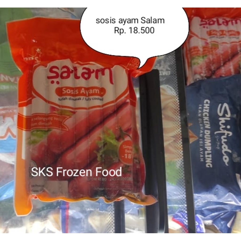 

sosis salam ayam merah