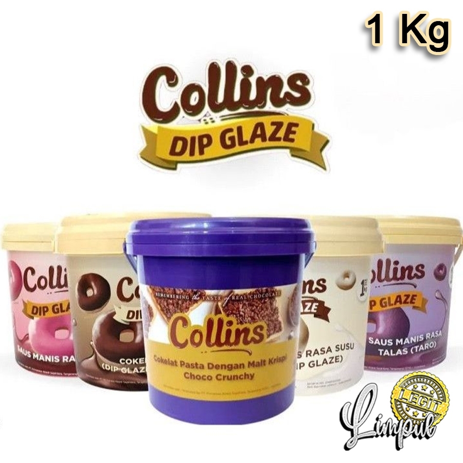 

Collins Dip Glaze Topping Donat 1kg