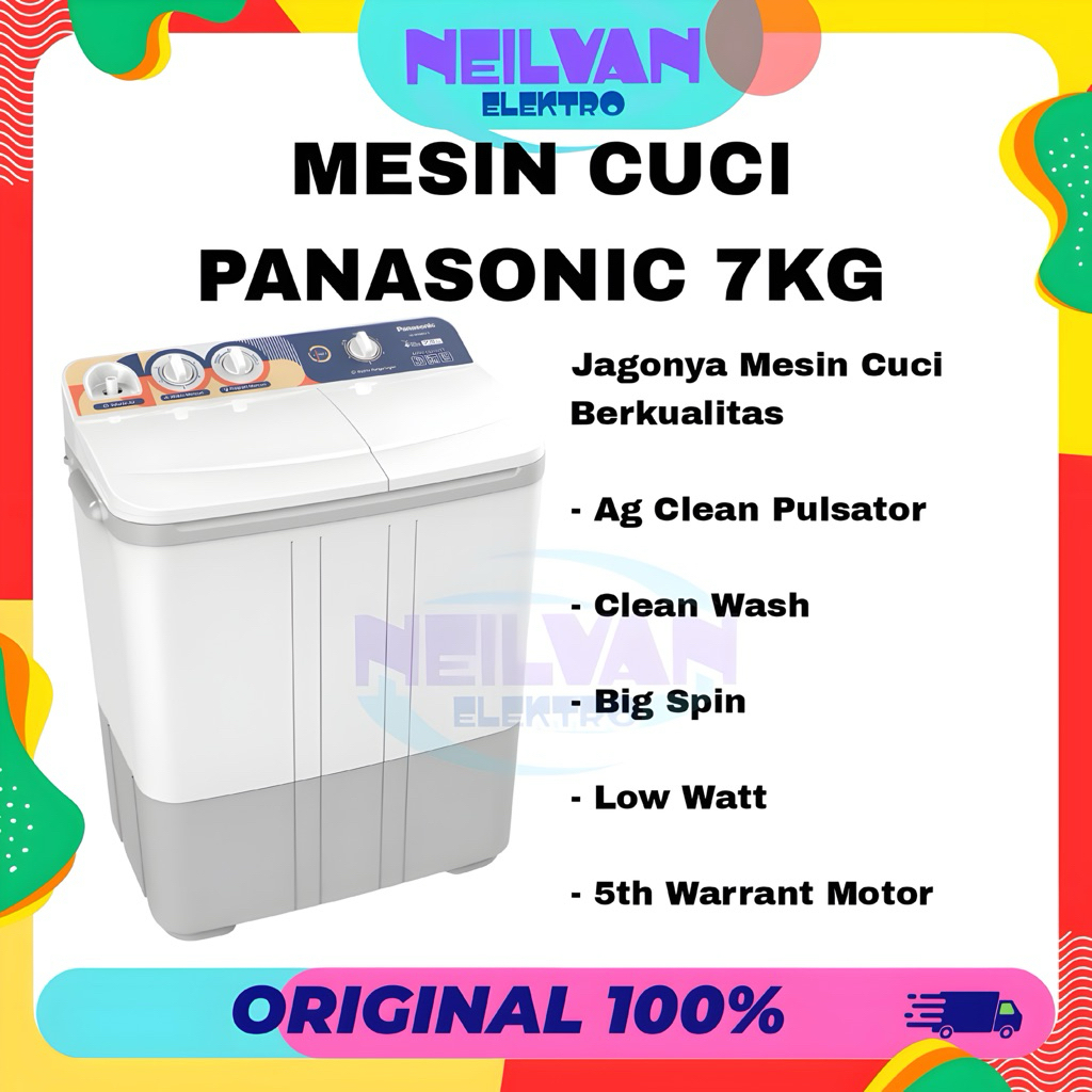 Mesin cuci panasonic 2 tabung 7 kg mesin cuci panasonic 7kg 2 tabung