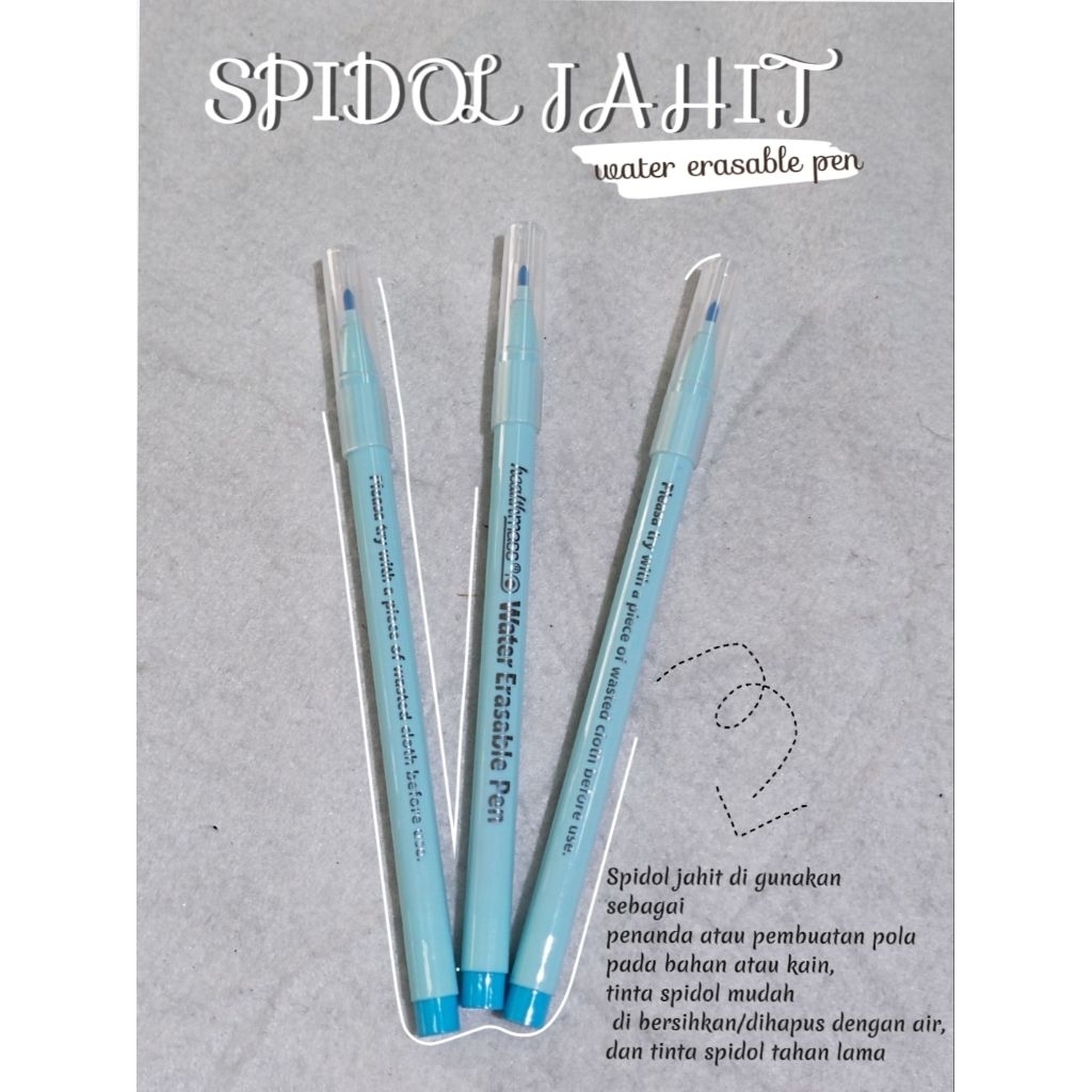 

Spidol jahit bisa di hapus | water erasable pen