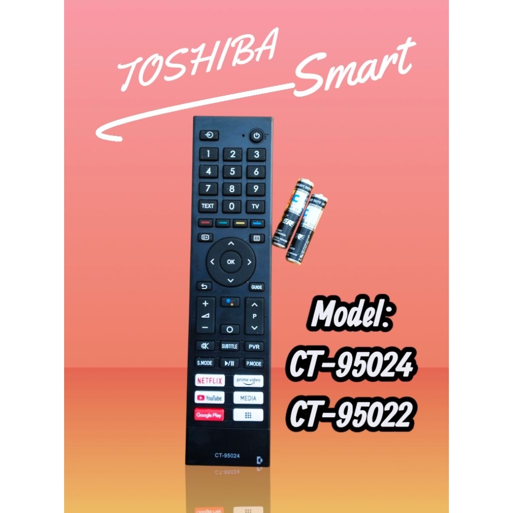 REMOT TV TOSHIBA SMART CT-95024 / CT-95022