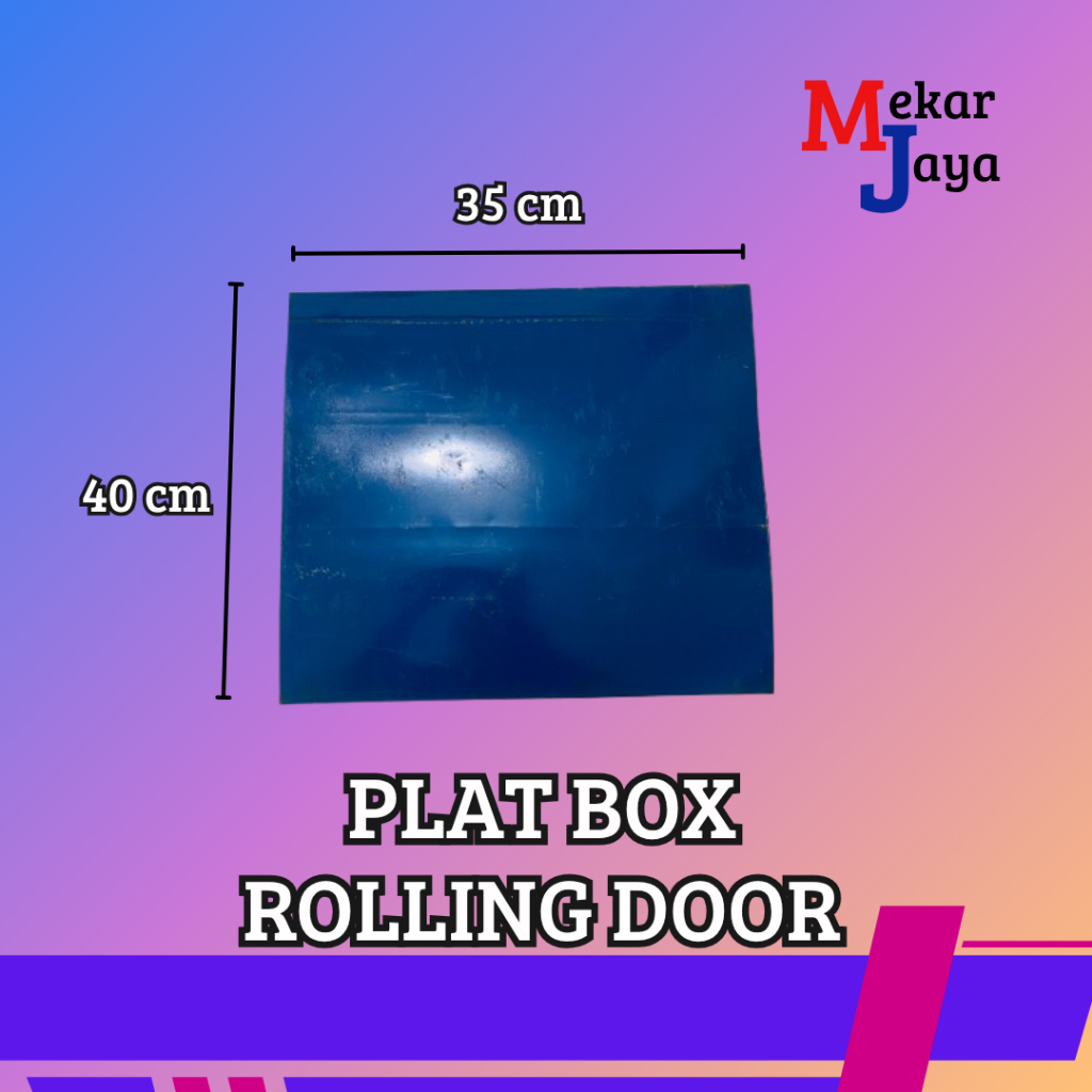 PLAT BOX ROLLING DOOR 35X40 CM