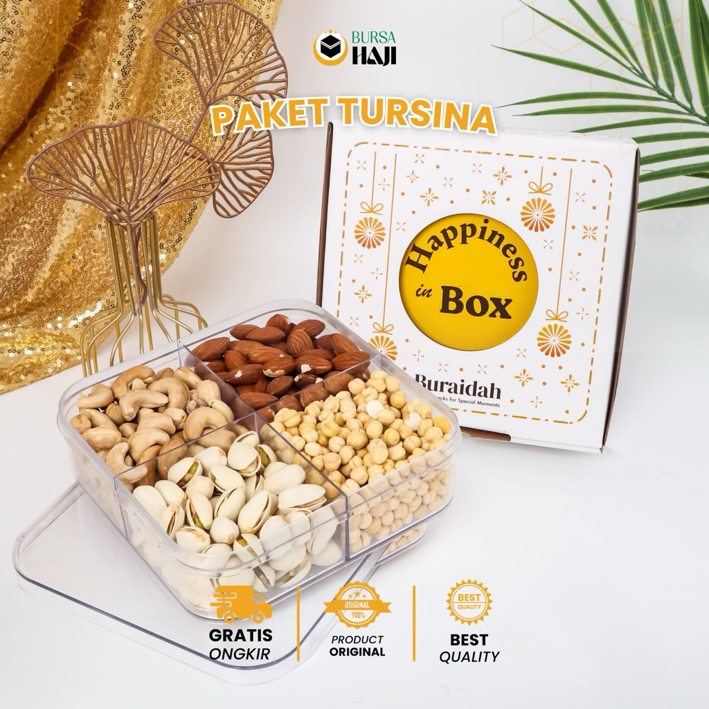 

Hampers Aneka Kacang-Kacangan Paket Tursina Cemilan Sehat