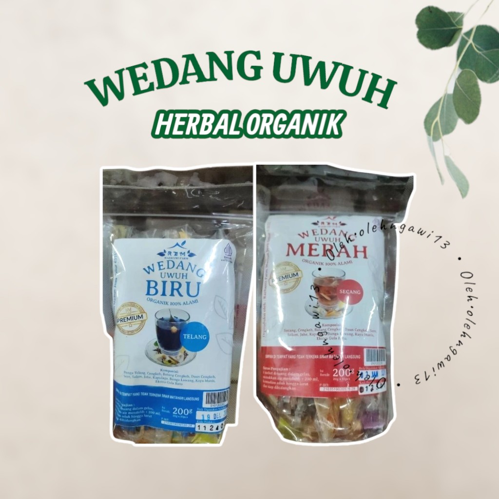 

Wedang Uwuh Merah Organik 100% Alami