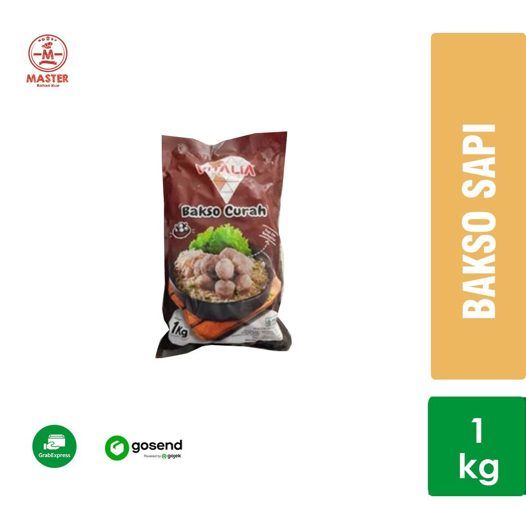 

Vitalia Bakso Sapi Curah 1kg [KHUSUS INSTANT]