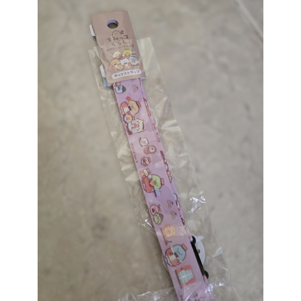 

lanyard Sumikogurashi Japan sanrio original