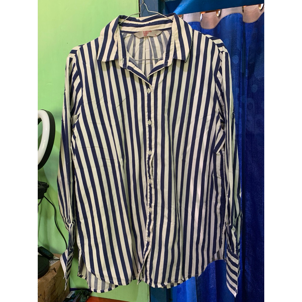 Kemeja salur | 8 seconds