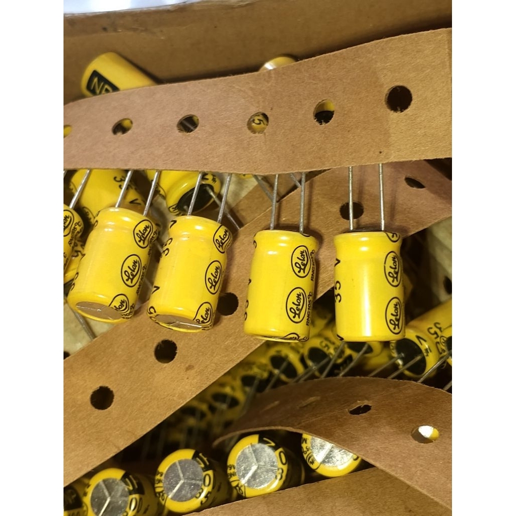 elco 100uf 35v bipolar nonpolar