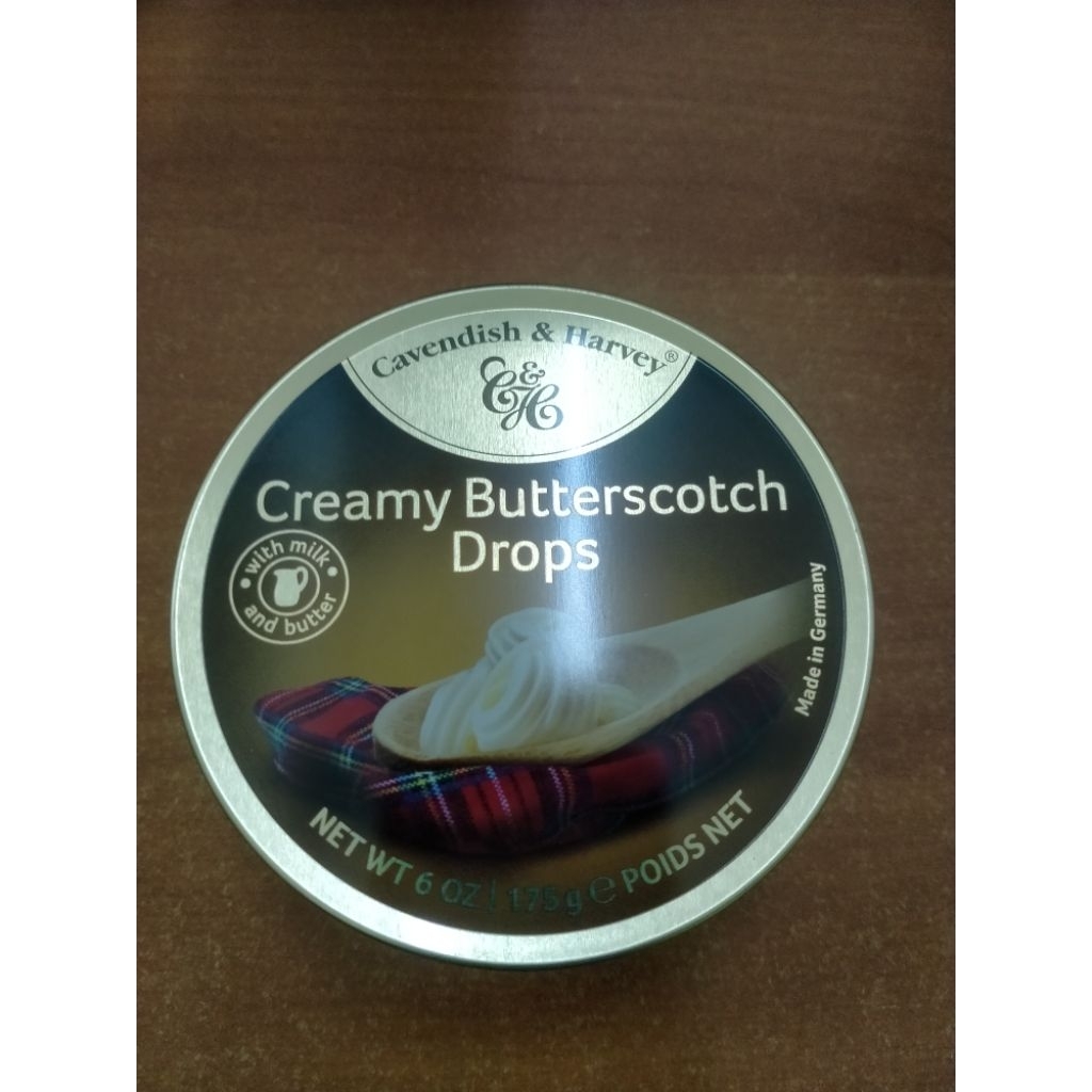 

Cavendish Creamy Butterscotch Drops 175 g EXP 21.11.2026