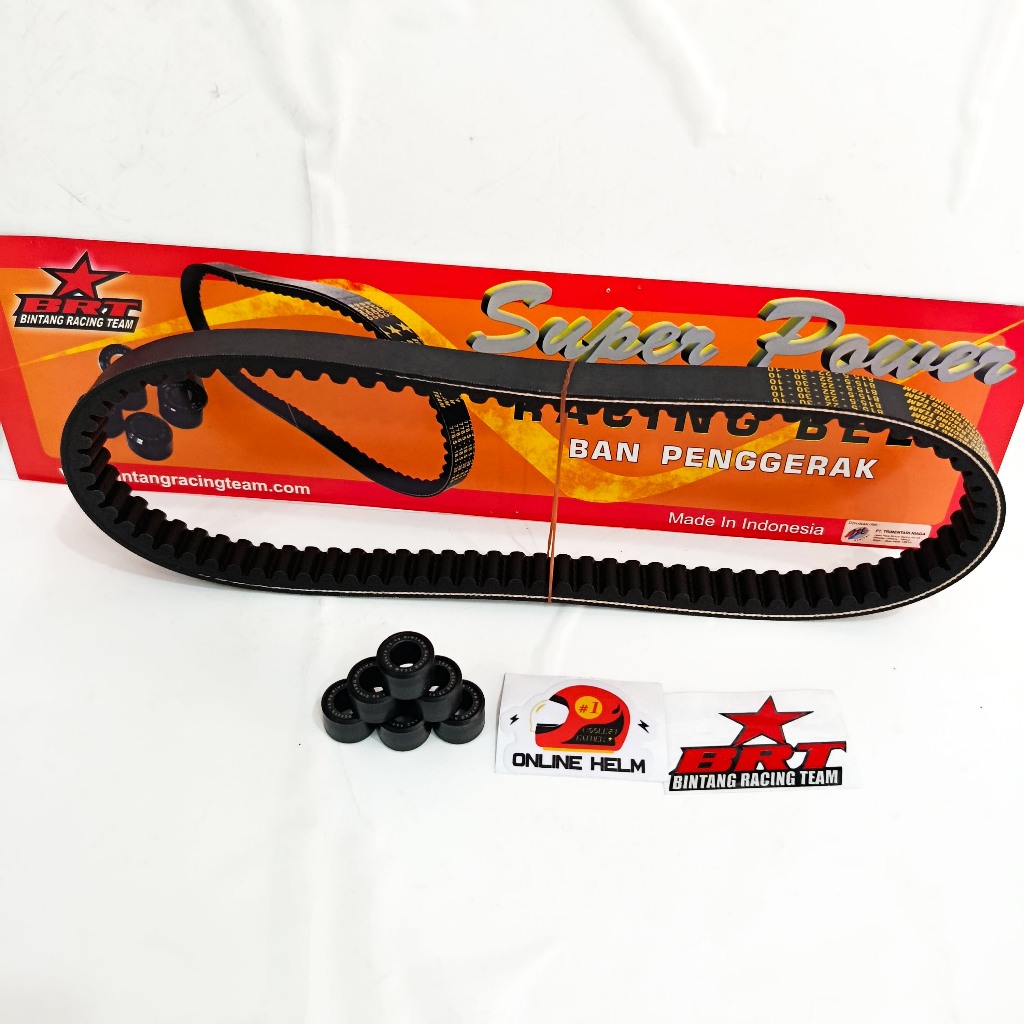 PAKET SUPER ROLLER & V BELT BELTING BRT VARIO125 OLD VARIO125 FI VARIO 125 NEW LED VARIO150 OLD NEW