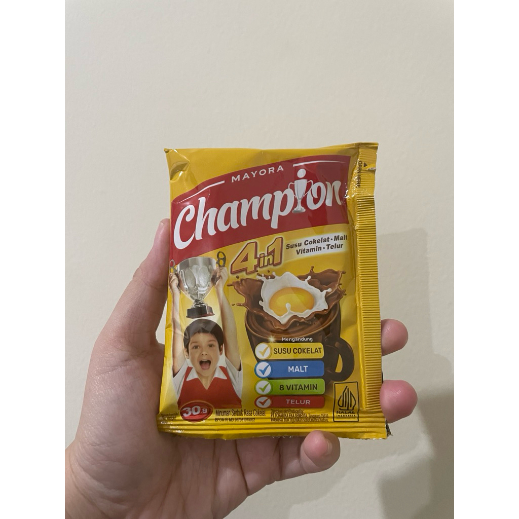 

SUSU BUBUK CHAMPION 4 IN 1