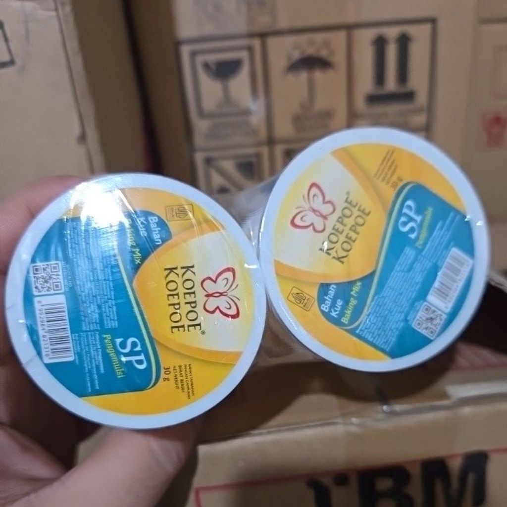 

Sp kecil cap koepoe koepoe 30 gram isi 6 botol