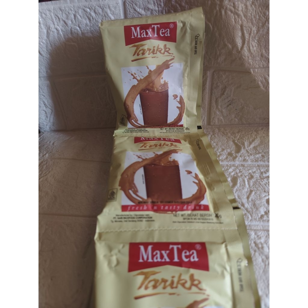 

MaxTea Teh Tarik renceng isi 10 pcs