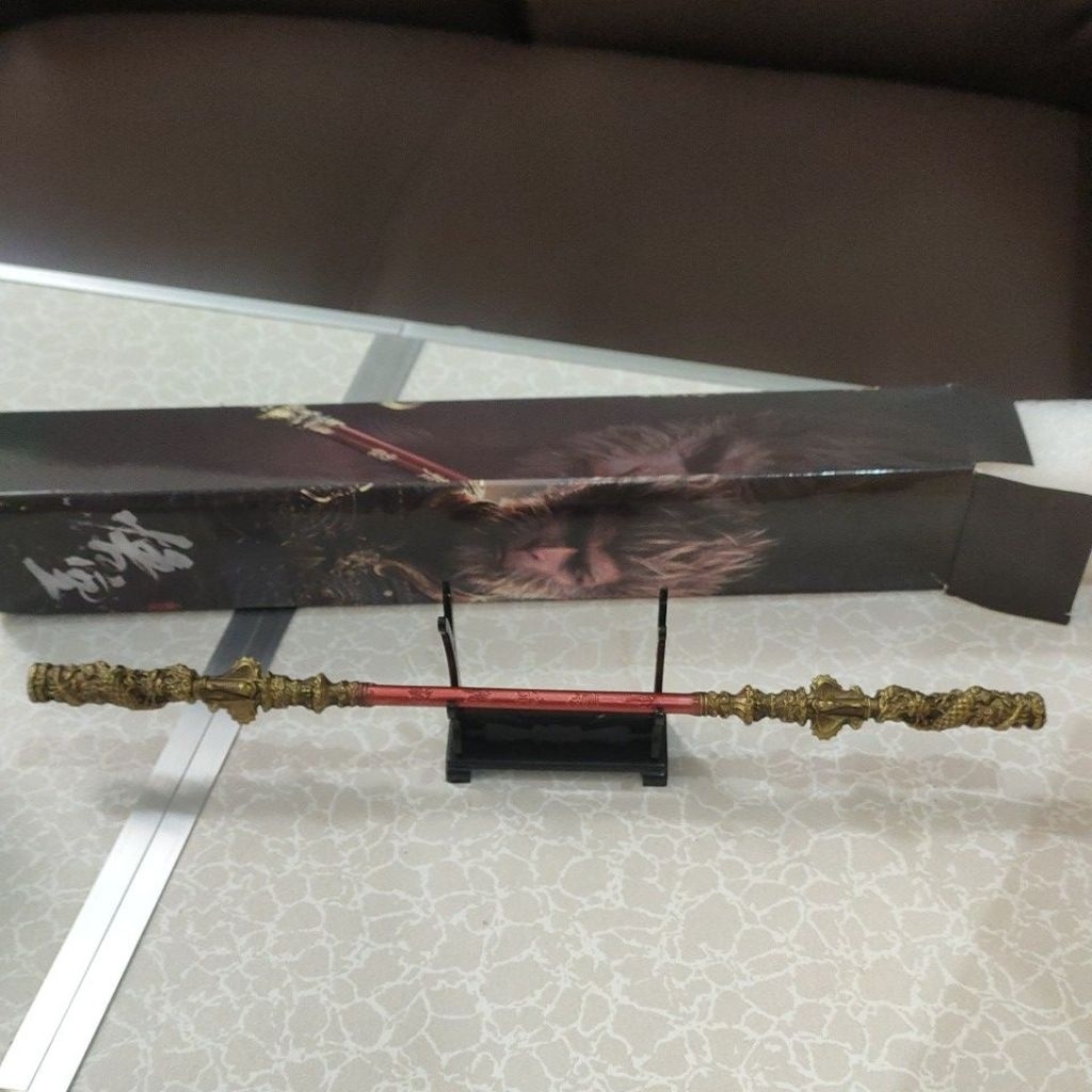 Tongkat Sakti Wukong Black Myth Wukong Stick Golden Staff