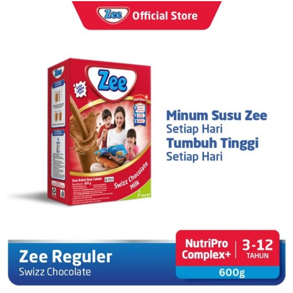 

1 x Zee Reguler Swizz Chocolate Milk 600 gram