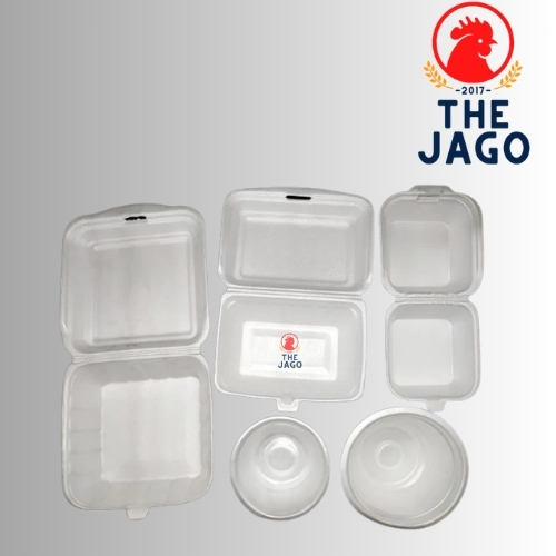 Kotak Sterofoam Tebal Anti Bocor Kemasan Nasi Kuning Goreng Take Away Higienis