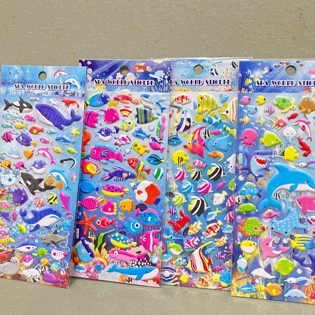 

Stiker Laut / Stiker Ikan / Stiker Hiu