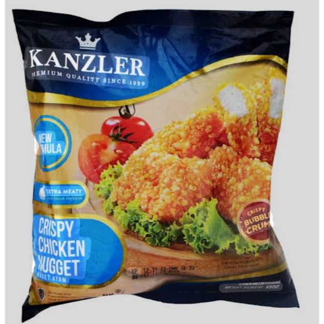 

Kanzler Crispy Chicken Nugget 450g – Nugget Ayam