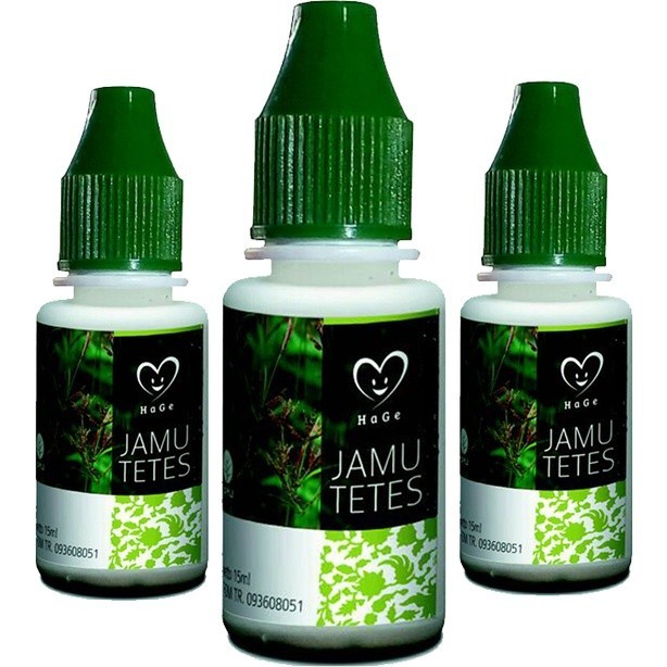HaGe Jamu Obat Tetes HG Herbal Asli Original diabet asam urat