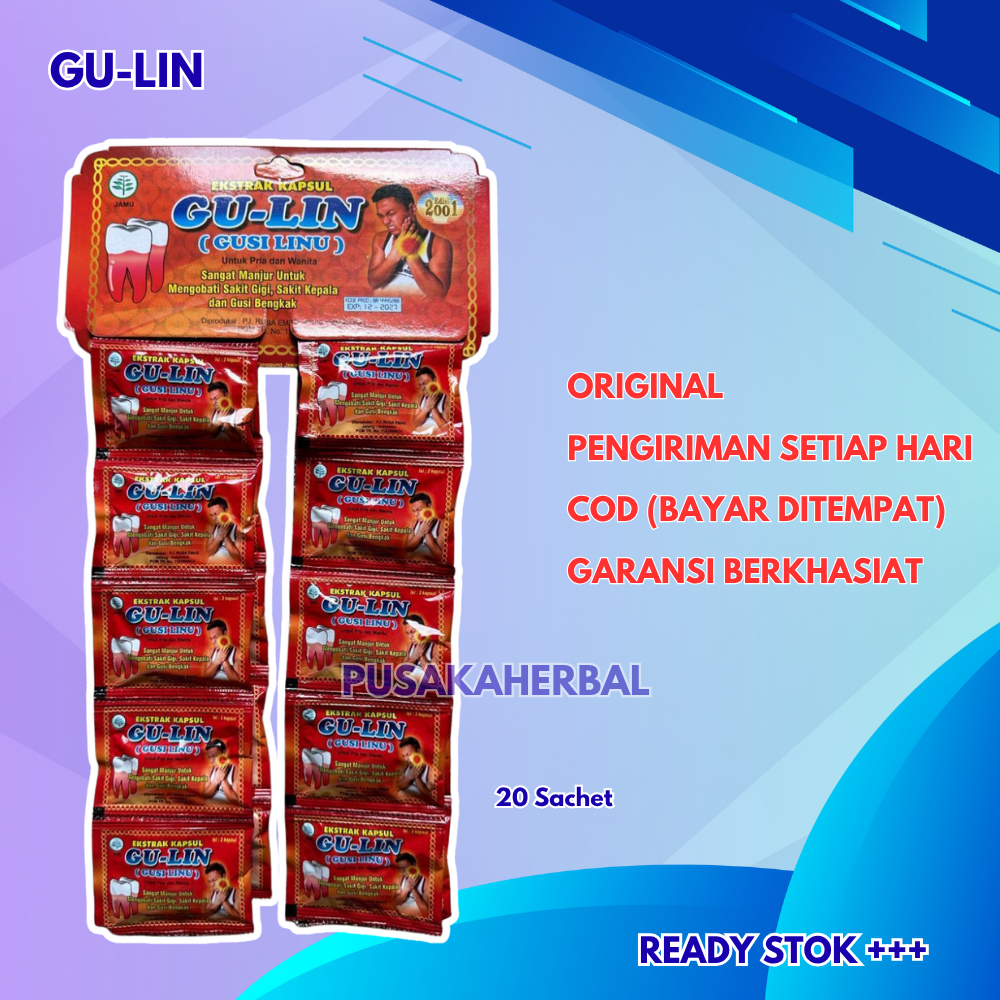 

GULIN ORIGINAL KAPSUL 20 SACHET