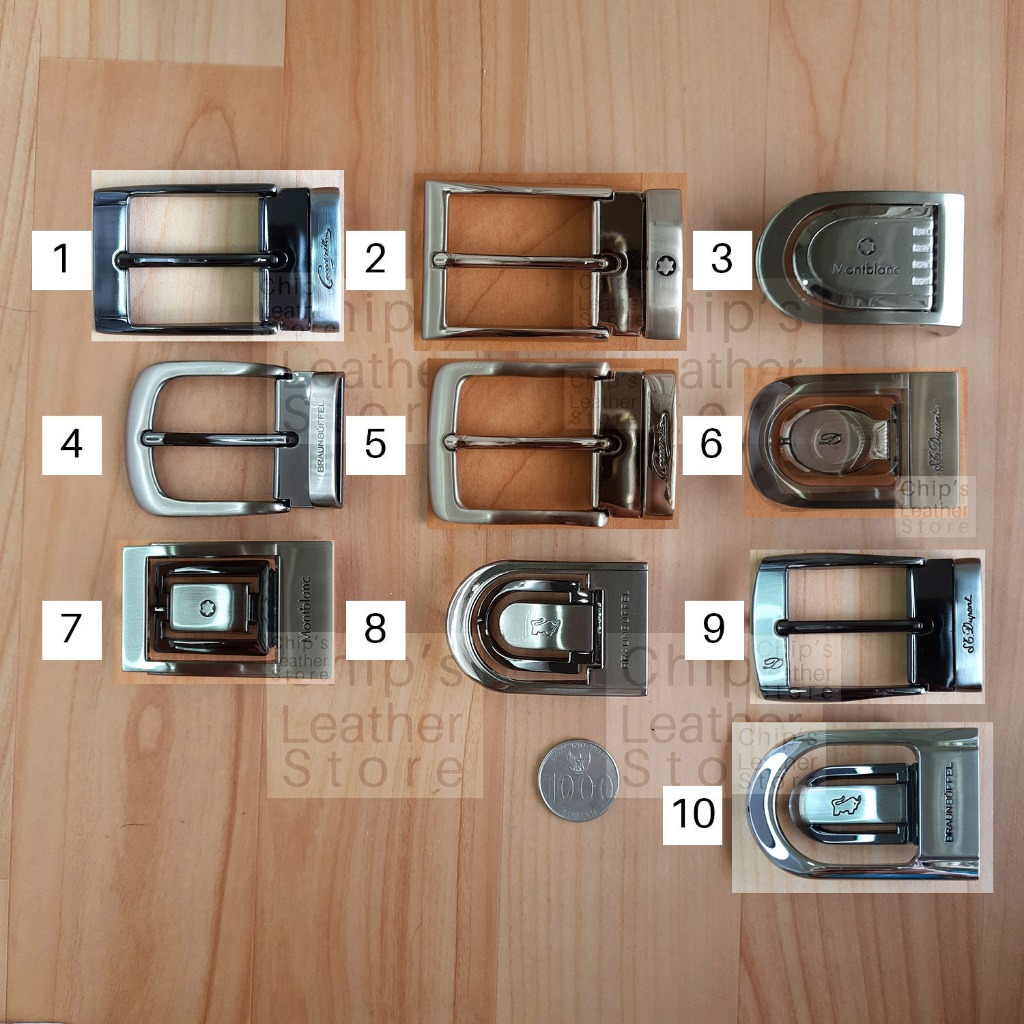 Kepala Ikat Pinggang Gesper Ukuran 3,5 cm