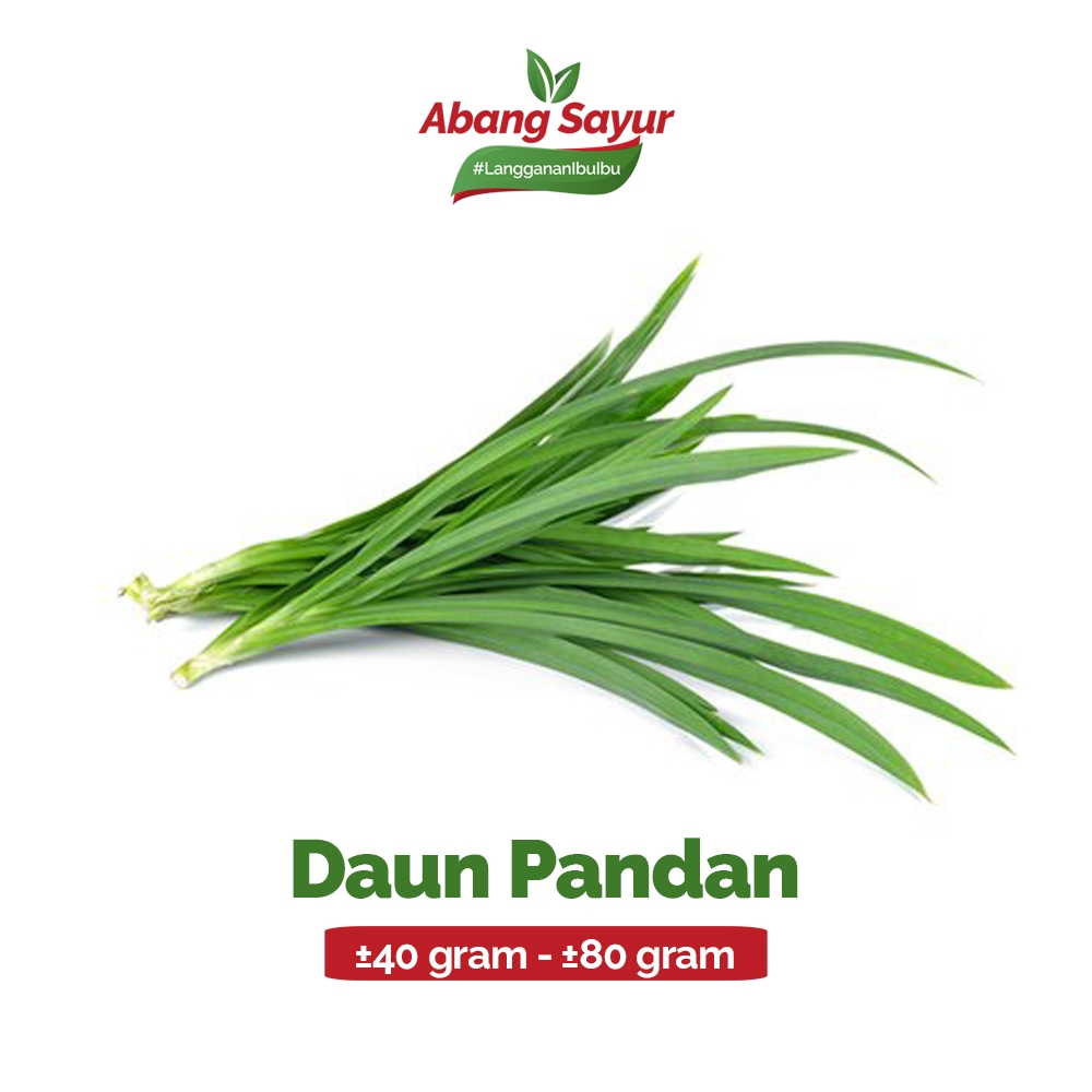 

Daun Pandan Segar ±80gr – Pewangi Alami Masakan & Kue