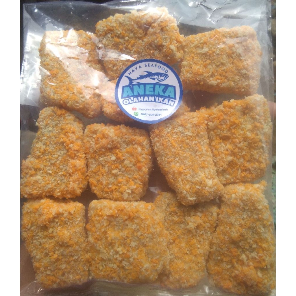 

Nugget ikan home made berat 250gr