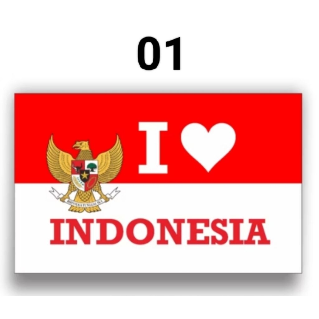 

Stiker Pipi Kemerdekaan / Aksesoris Kemerdekaan 17san / Bendera Pipi kemerdekaan