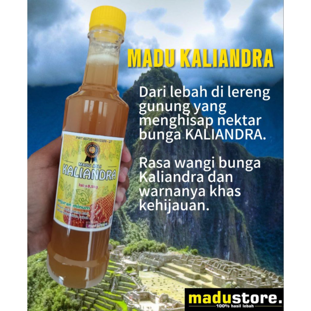 

MADU ASLI NEKTAR KALIANDRA || JAMINAN 100% ASLI HASIL LEBAH