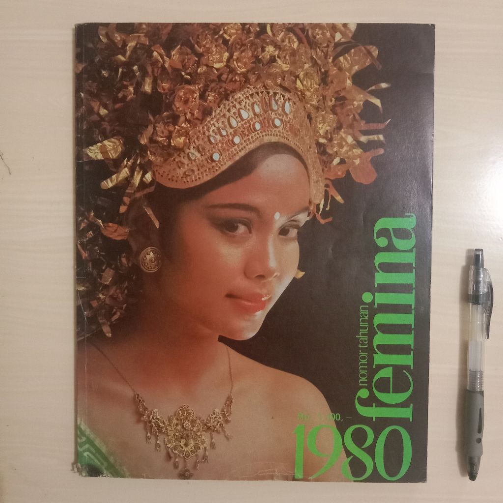 MAJALAH JADUL FEMINA - TAHUN 1980 - Majalah Jadul Bekas Murah Original - B1