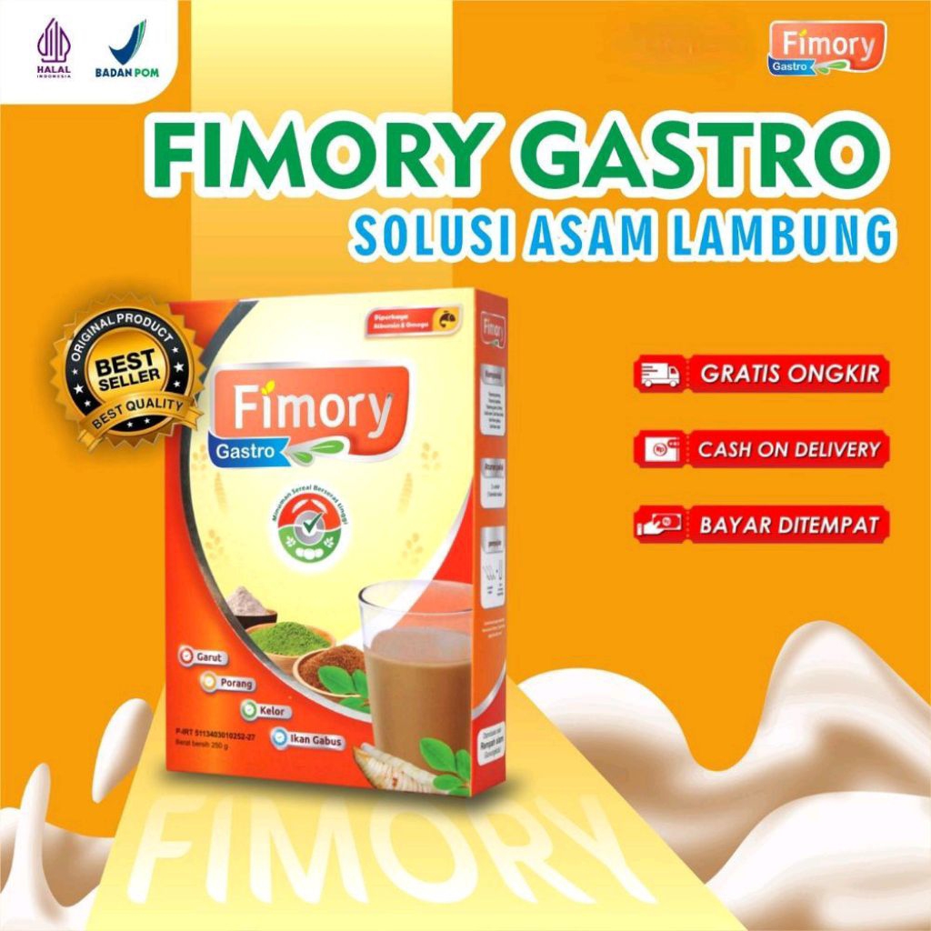 

Fimory Gastro - Minuman Atasi GERD, Asam lambung akut & Maag, dengan bahan Alami