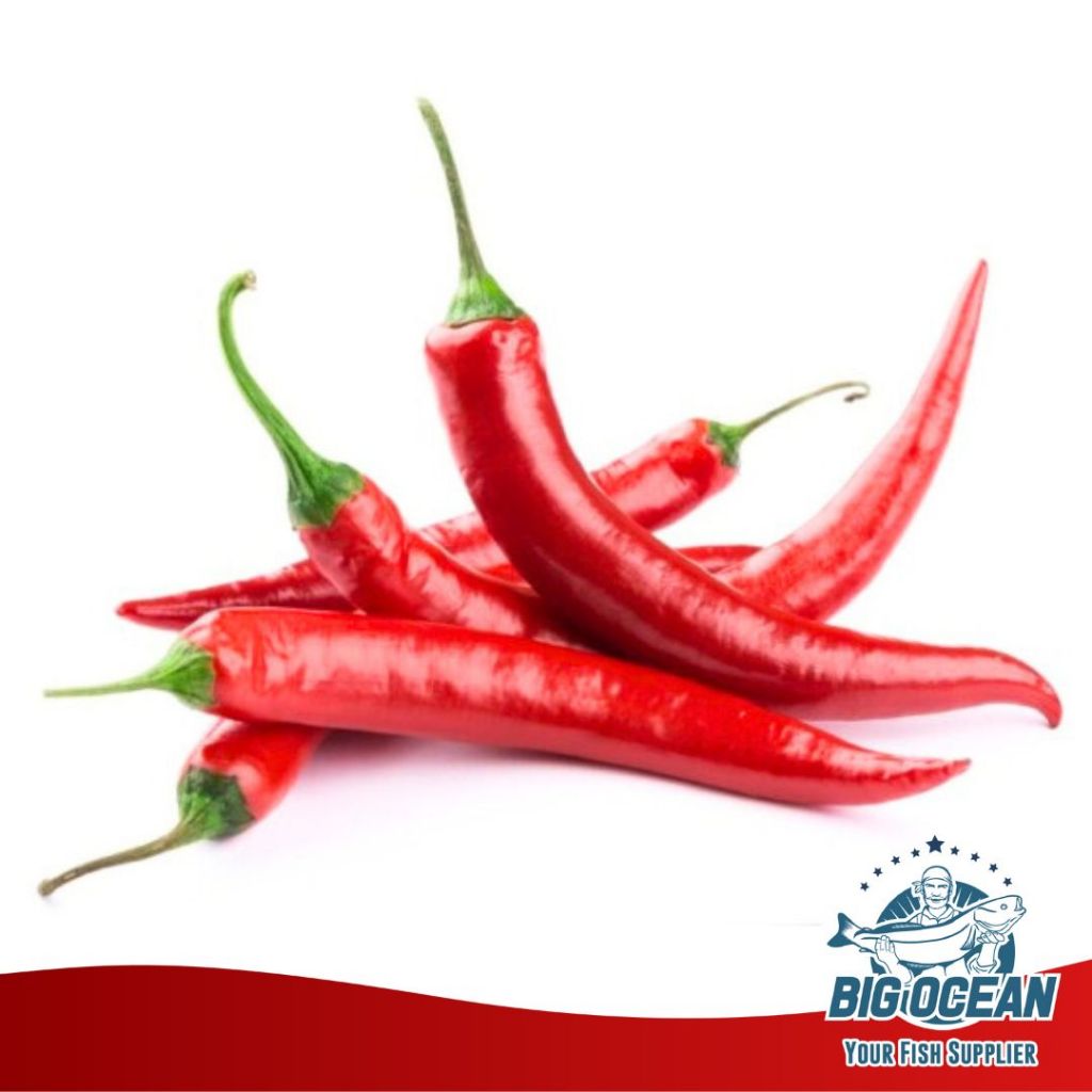 cabe merah besar segar/ cabe rawit merah / cabe tw / tanjung merah sayur segar (Fresh)