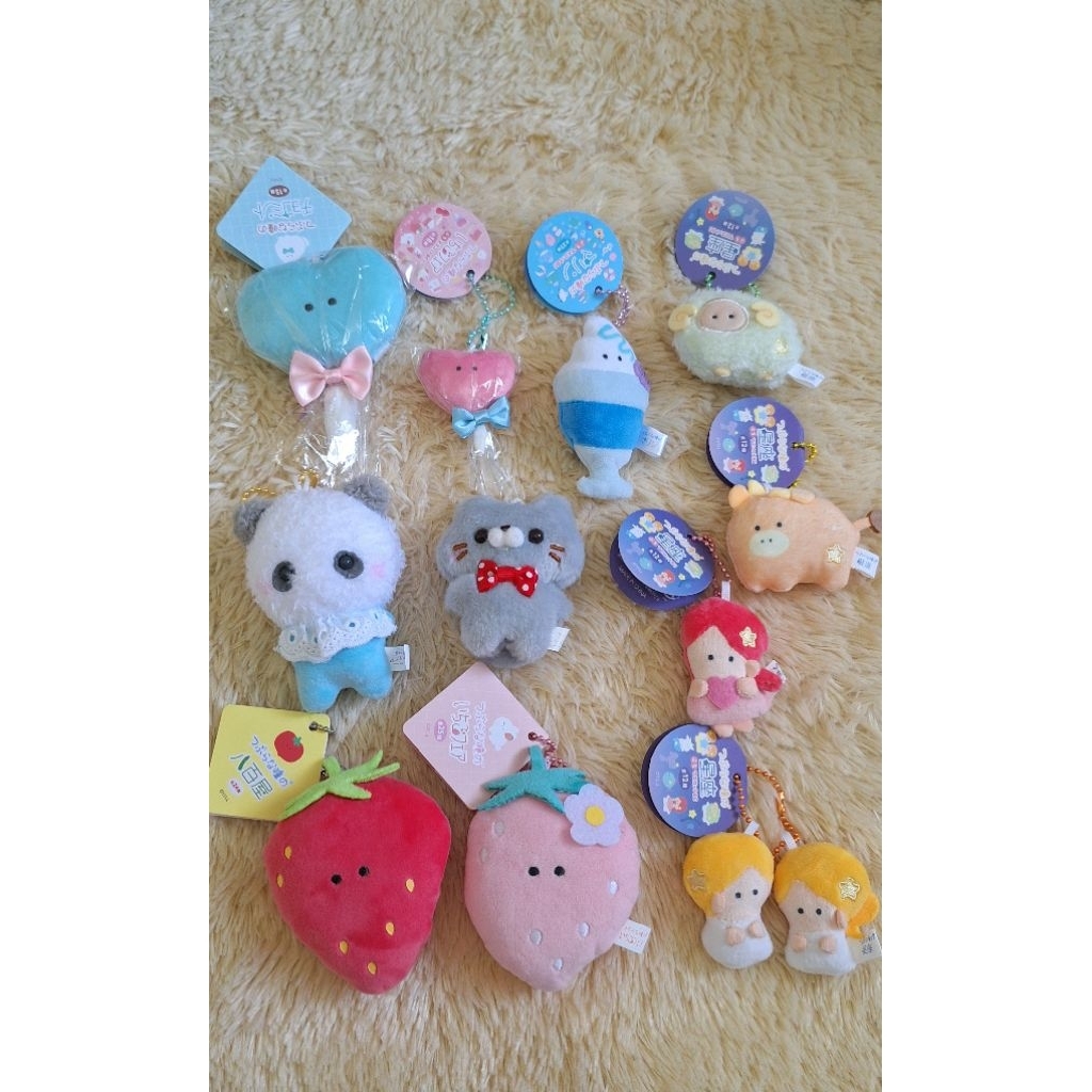 Juli 2025 New upload Ganci boneka mata titik Yell Qualia ready stok | yell qualia keychain