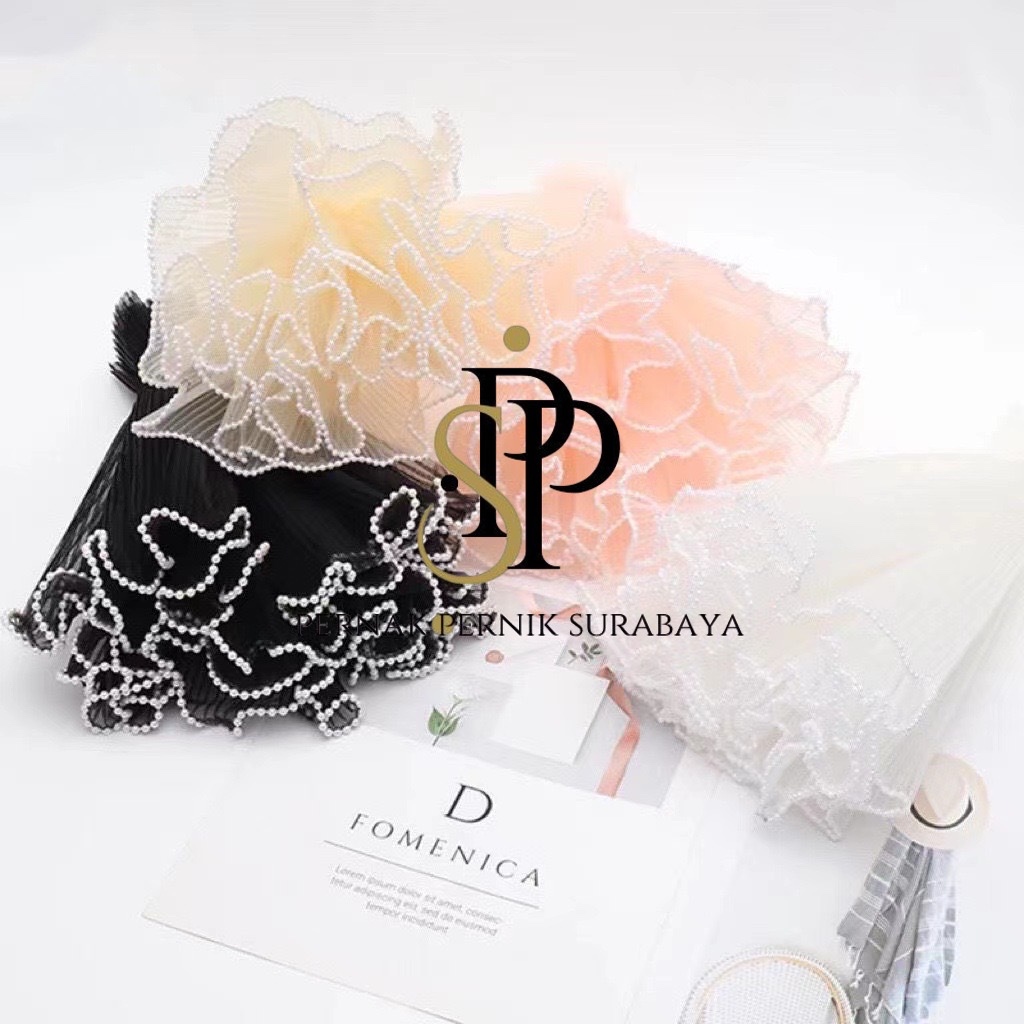 

KAIN RENDA BUNGA DAN MUTIARA, WRAP BUNGA KOREA PENAMBAH VOLUME PADA BUKET BUNGA TANGAN HANDBOUQUET