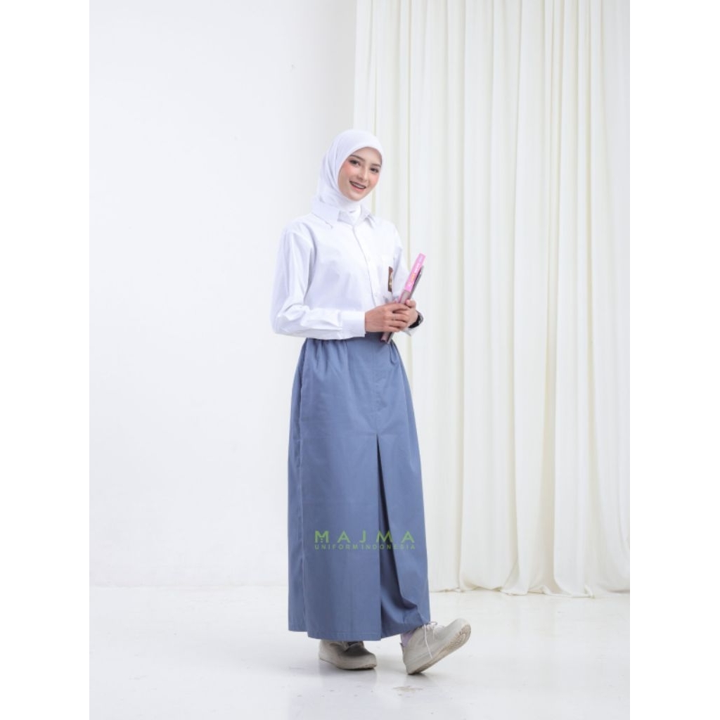 Majma Baju seragam Sekolah SMA perempuan | Setelan Seragam Sekolah SMA perempuan Putih Abu-abu