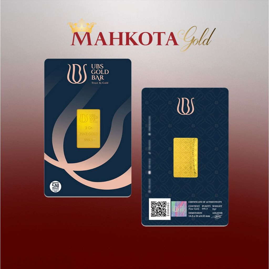 LOGAM MULIA UBS KADAR 24K 3 Gram