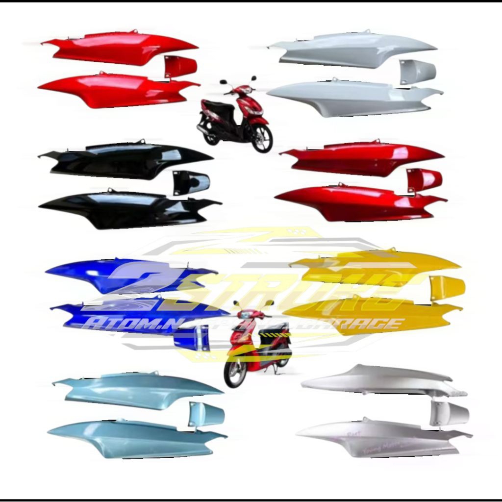 Cover Body Bodi Belakang Body Samping Mio lama Mio Sporty Mio New Mio Smile Body Belakang Body Sampi