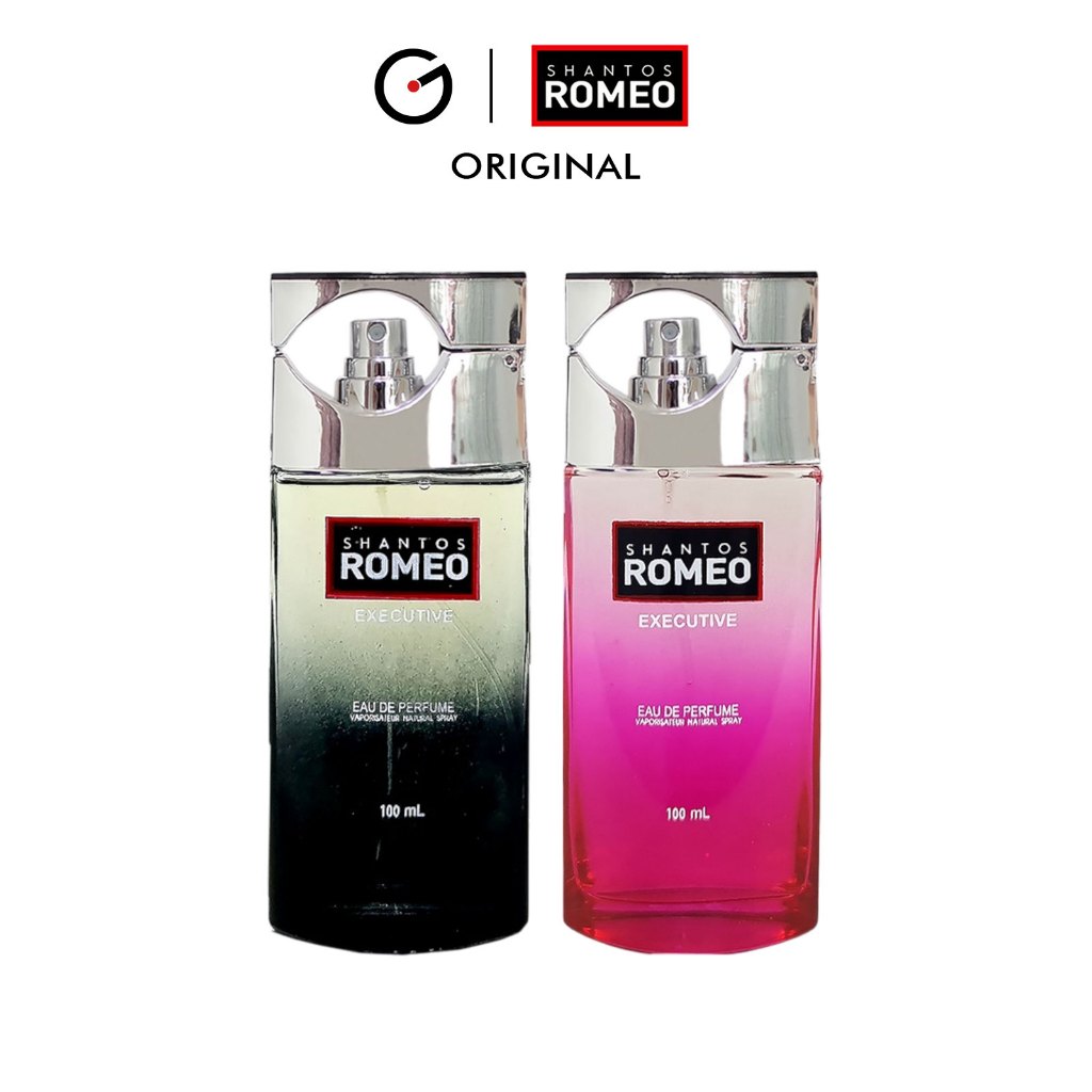Shantos Romeo Eau De Parfume Executive 100 Ml Parfum Khusus Pria Men Fragrance Bpom