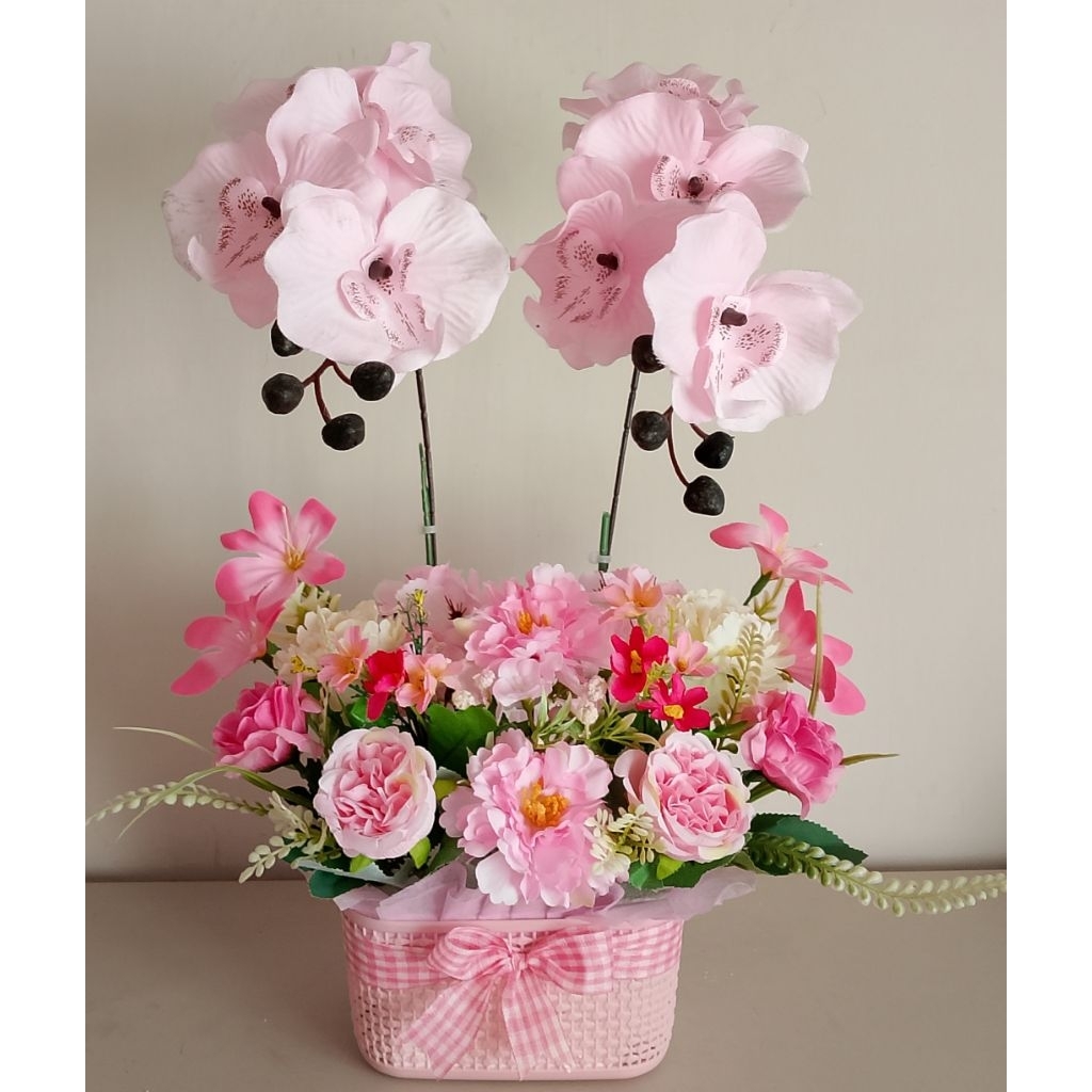 Buket Vase Orchid Card Size L