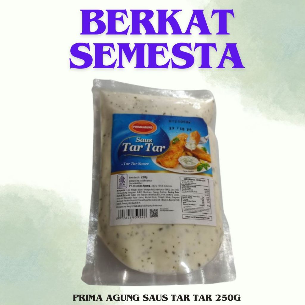 

PRIMA AGUNG SAUS TAR TAR 250G