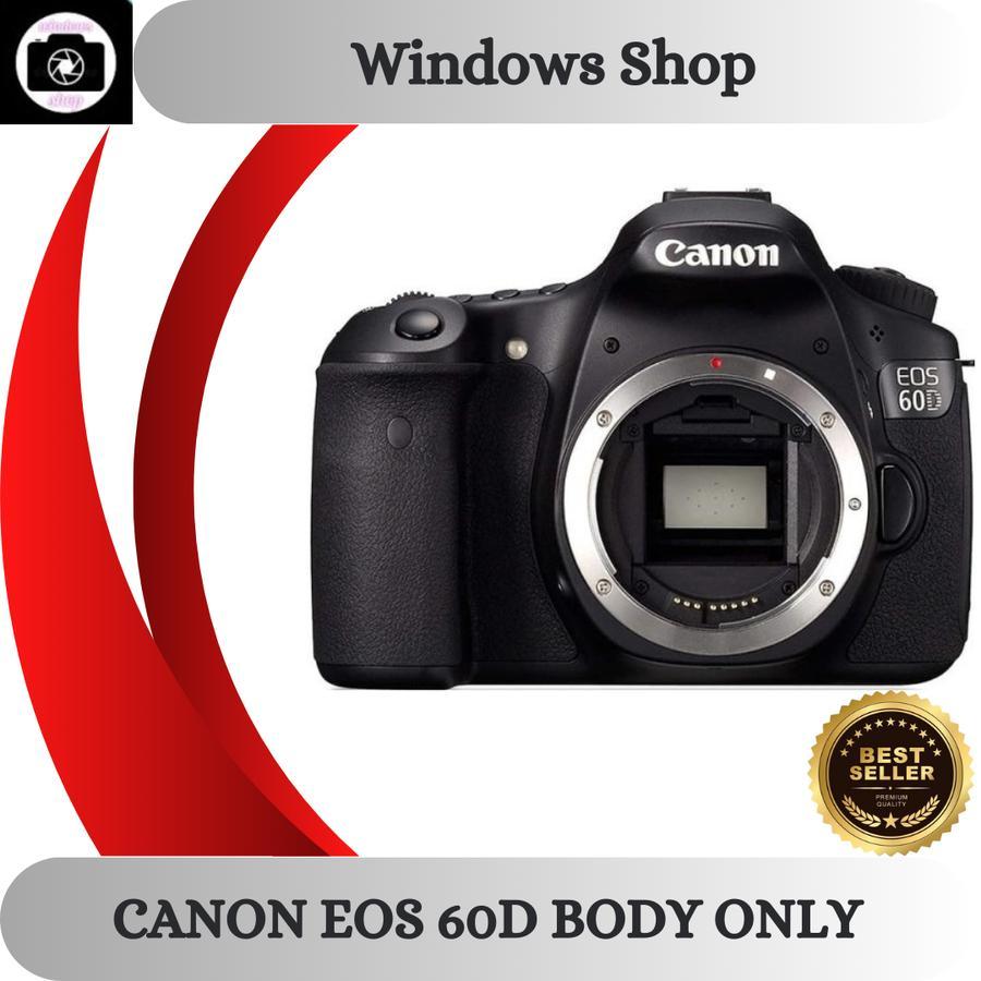 KAMERA CANON EOS 60D BODY ONLY | 60D KIT 18-55MM IS II (Paket) | CAMERA CANON EOS 60 D - Body ONLY