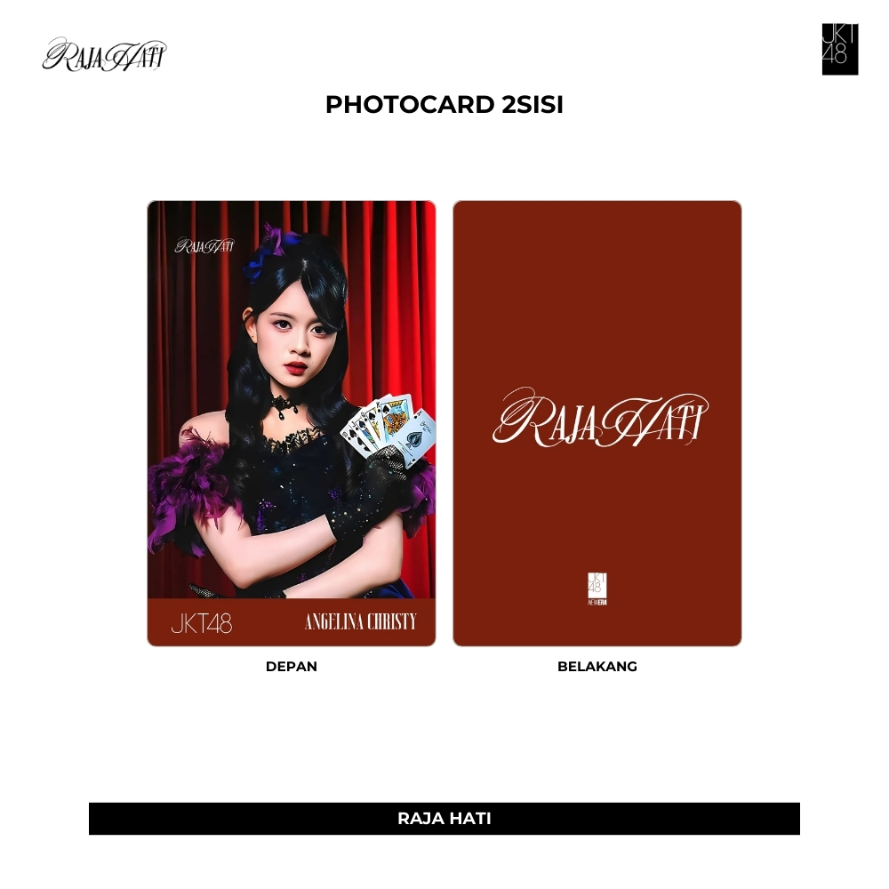 PHOTOCARD JKT48 RAJA HATI 2SISI JPOP UNOFFICIAL ALYA ASHEL CALLIE CHIRSTY DAISY FREYA GENDIS GITA