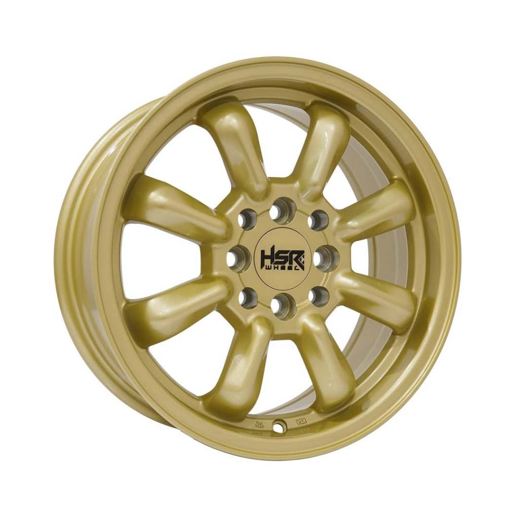 Hsr Wheel - Velg Morotai 8055 15X6.5 H8X100-114.3 Et40 Gold
