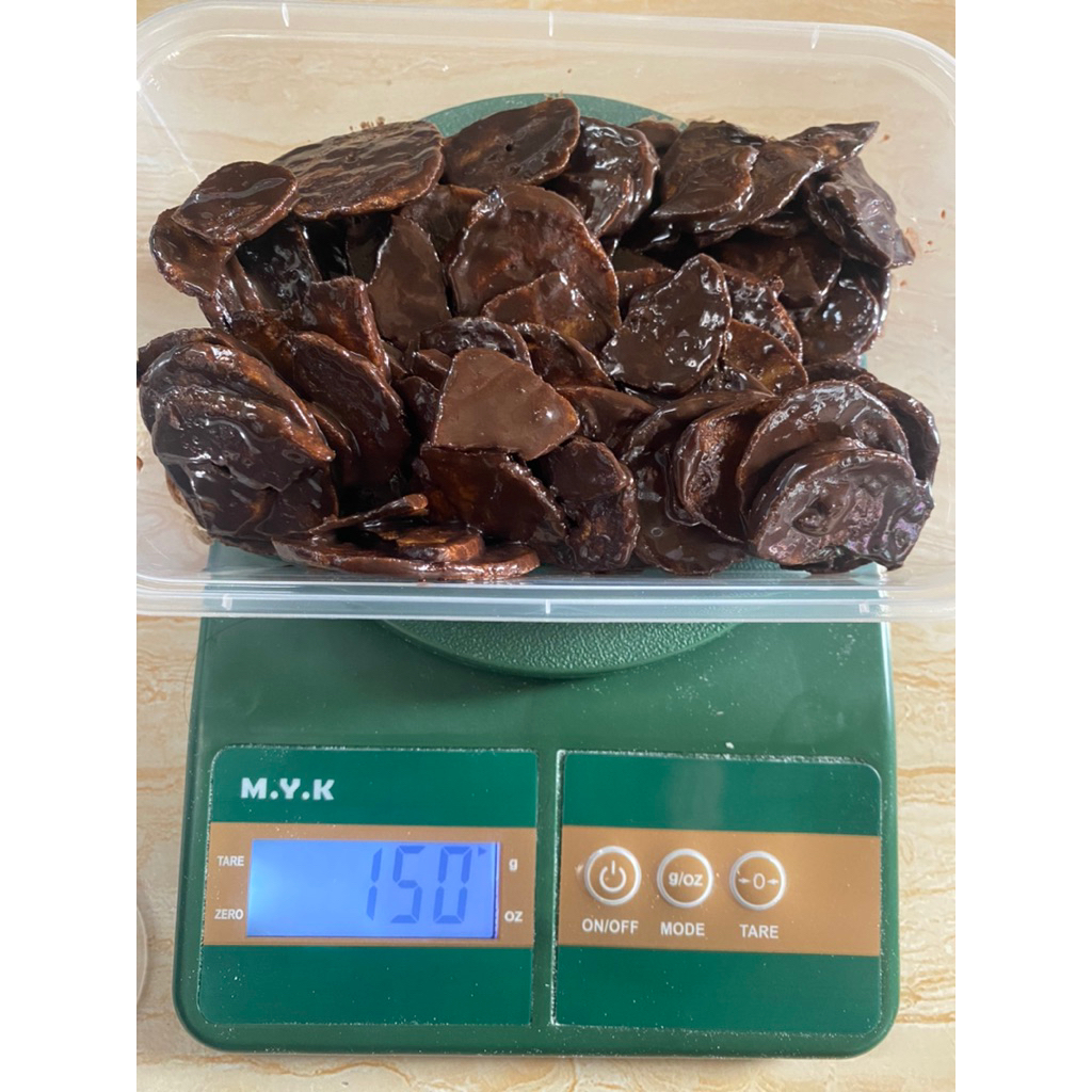 

KRIPIK PISANG DARK CHOCOLATE 150gr, 100gr
