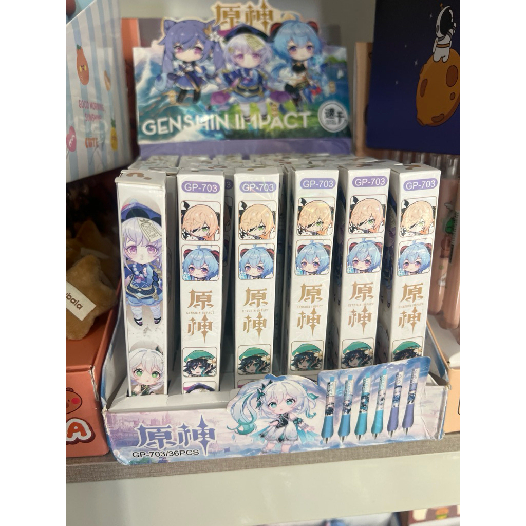 

blind box pulpen gel Genshin Impact