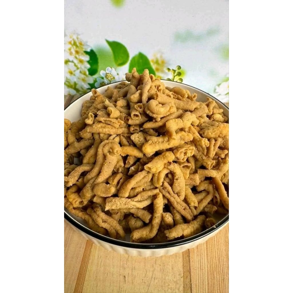 

500gr Keripik Usus Daun Jeruk Premium